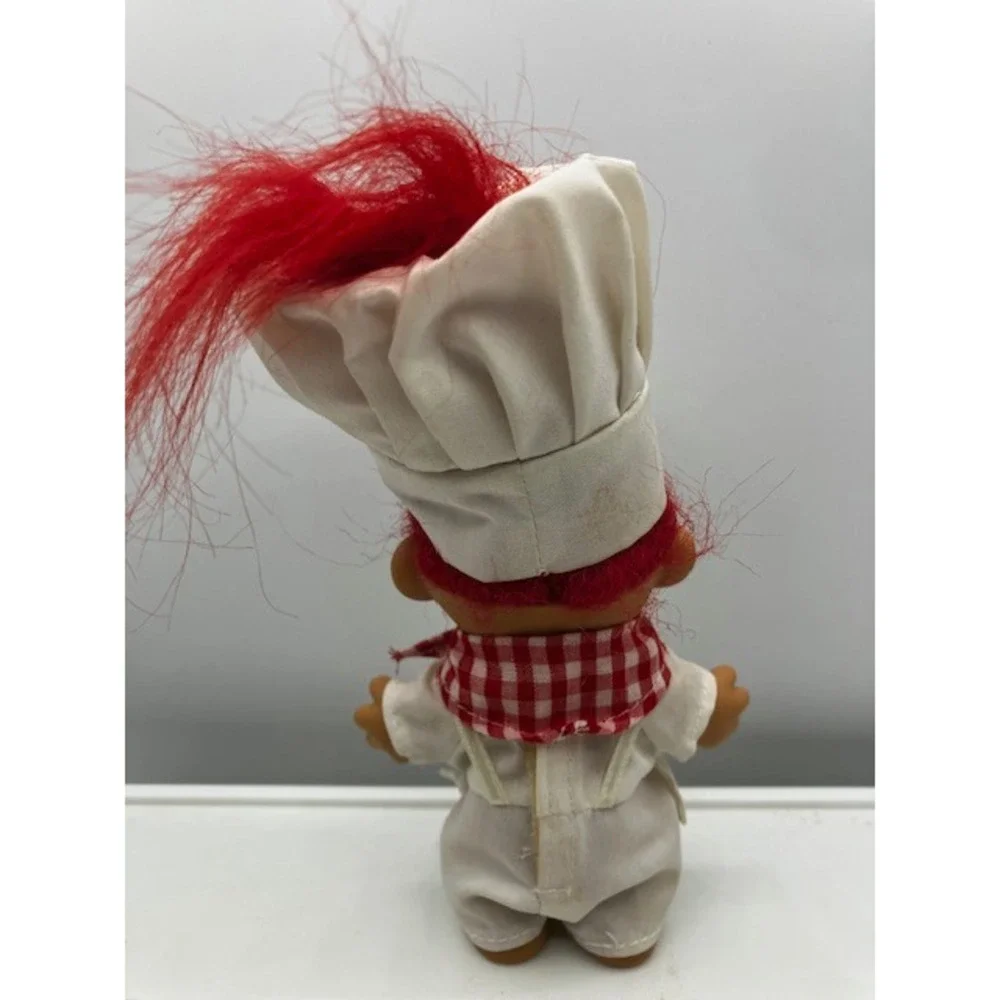 Russ Troll Doll Chef I Love Pizza Red Hair‎ Novelty Toy Collectible
